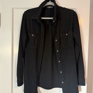 Black Button-Up Shirt